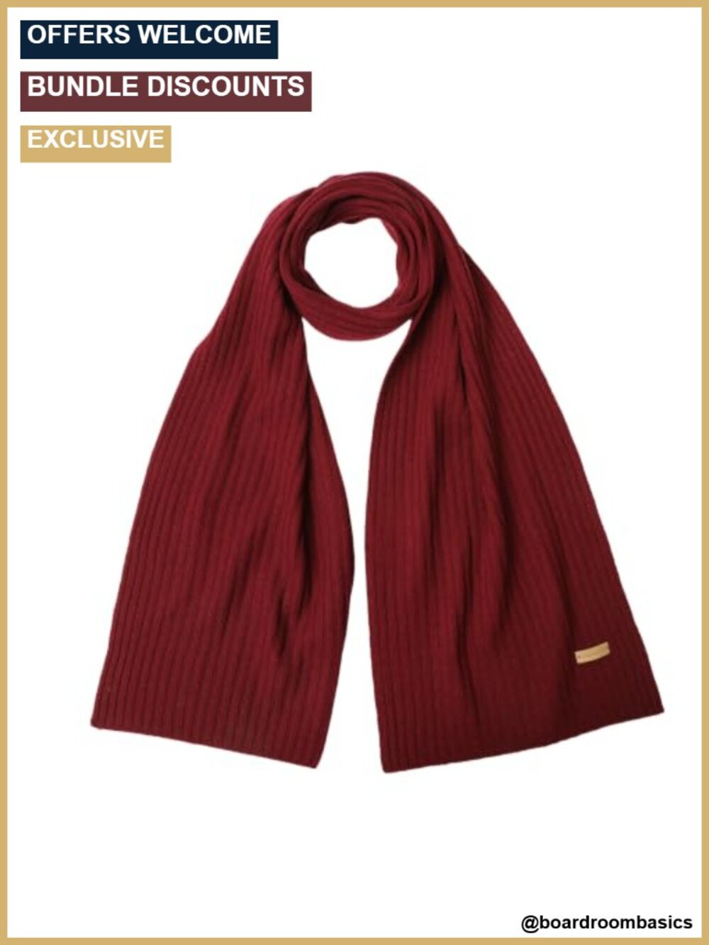 100% Merino Wool Unisex Winter Scarf 71x12 Extra Warm Travel Gift